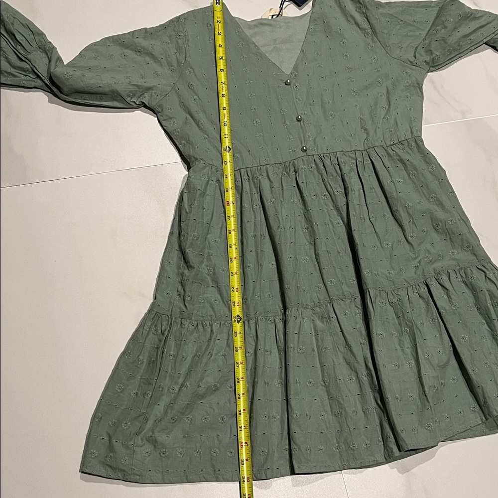 Lucky Brand Green Maxi Dress - Picture 9 of 12